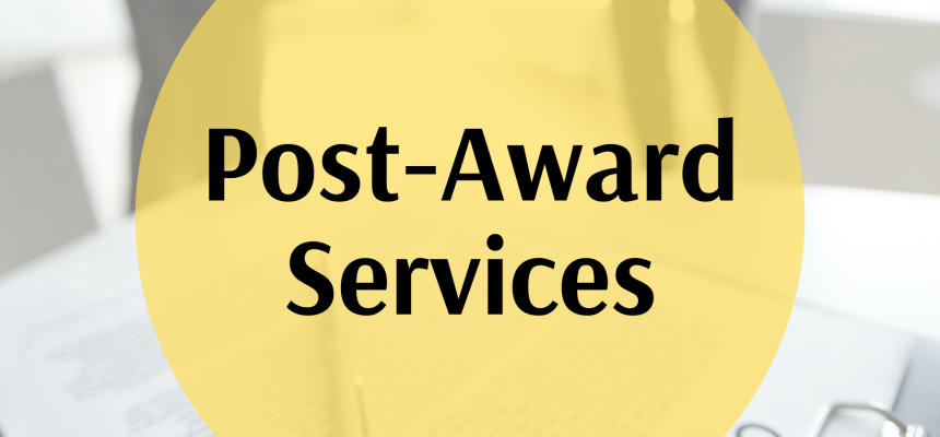 postaward services